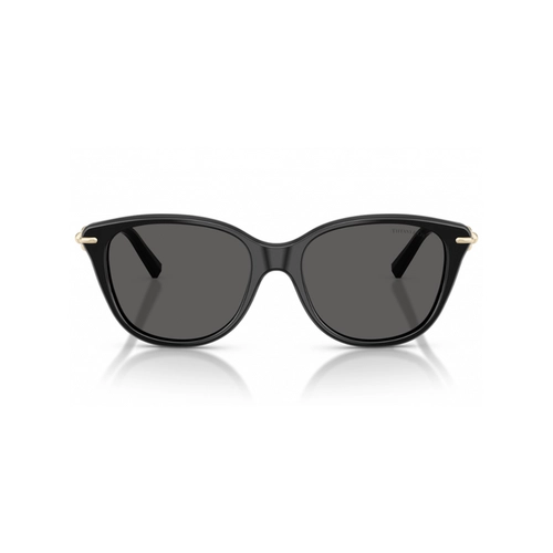 Óculos de Sol Tiffany 0TF4267 8001S454 Acetato Preto com lentes na cor Fumê