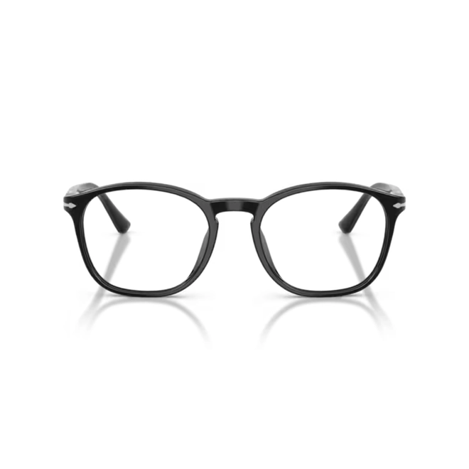 Óculos de Grau Persol 0PO3007VX 95 52 Acetato Preto 2