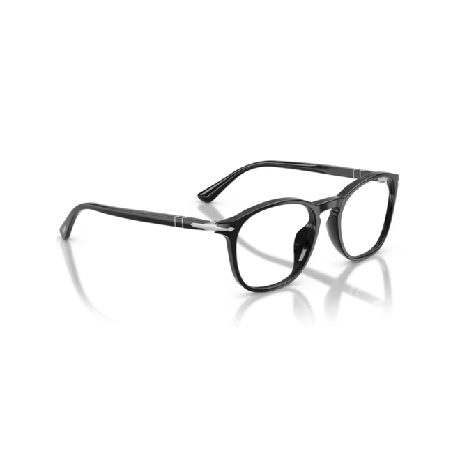 Óculos de Grau Persol 0PO3007VX 95 52 Acetato Preto 3