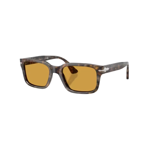 Óculos de Sol Persol 0PO3272S 12485353 Acetato Marrom Mesclado com lentes na cor Marrom