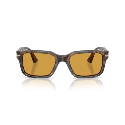 Óculos de Sol Persol 0PO3272S 12485353 Acetato Marrom Mesclado com lentes na cor Marrom