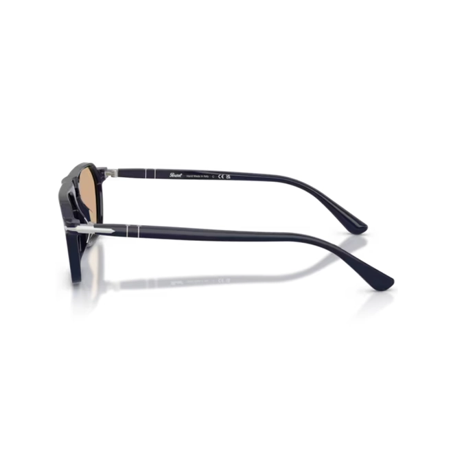 Óculos de Grau Persol 0PO3402V 1253 55 Acetato Azul Escuro com lentes Amarelo Demonstrativo 4