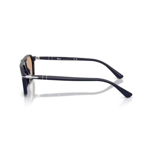 Óculos de Grau Persol 0PO3402V 1253 55 Acetato Azul Escuro com lentes Amarelo Demonstrativo