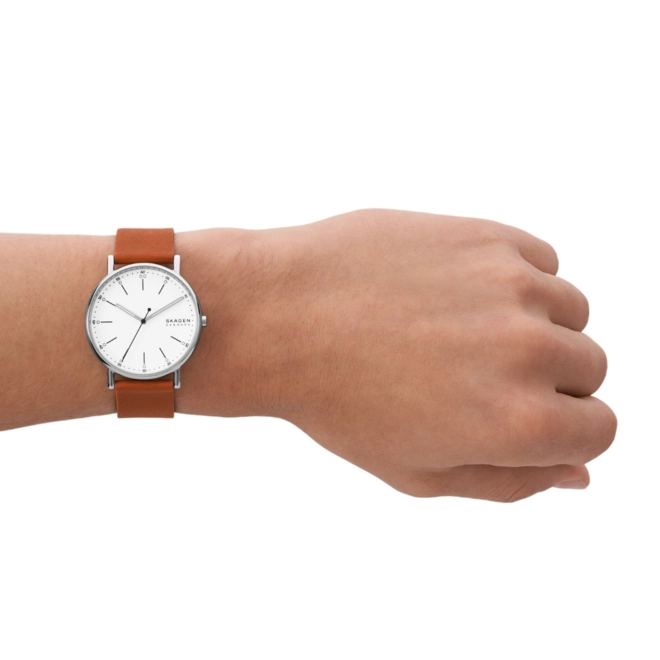 Relógio Skagen Signatur Masculino - SKW6903B1 B1MX Branco 2