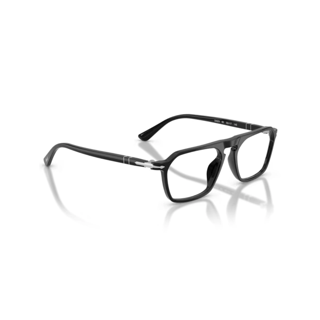 Óculos de Grau Persol 0PO3402V 95 55 Acetato Preto 3