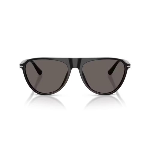 Óculos de Sol Persol 0PO3404S 95/B1 57 Acetato Preto com lentes na cor Cinza