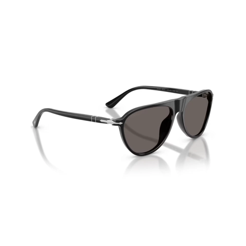 Óculos de Sol Persol 0PO3404S 95/B1 57 Acetato Preto com lentes na cor Cinza