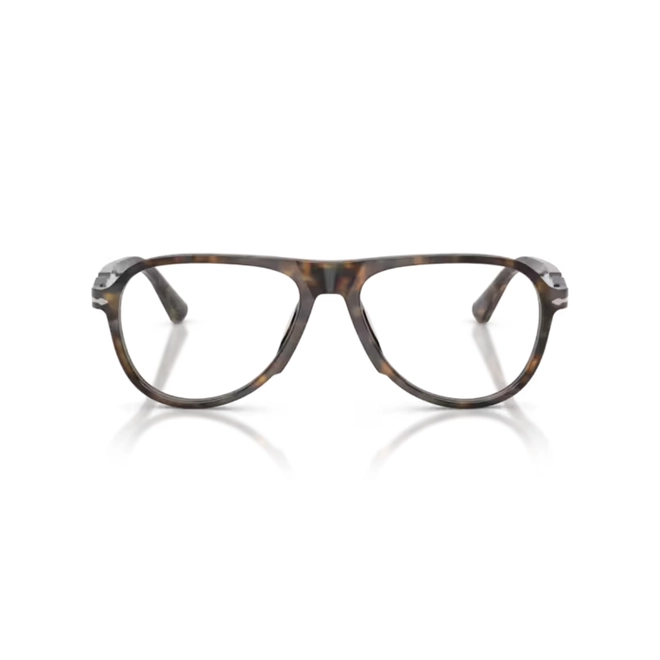 Óculos de Grau Persol 0PO3411V 1248 55 Acetato Marrom Mesclado 2