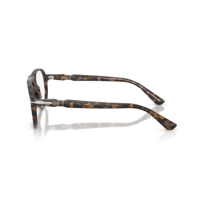 Óculos de Grau Persol 0PO3411V 1248 55 Acetato Marrom Mesclado 4