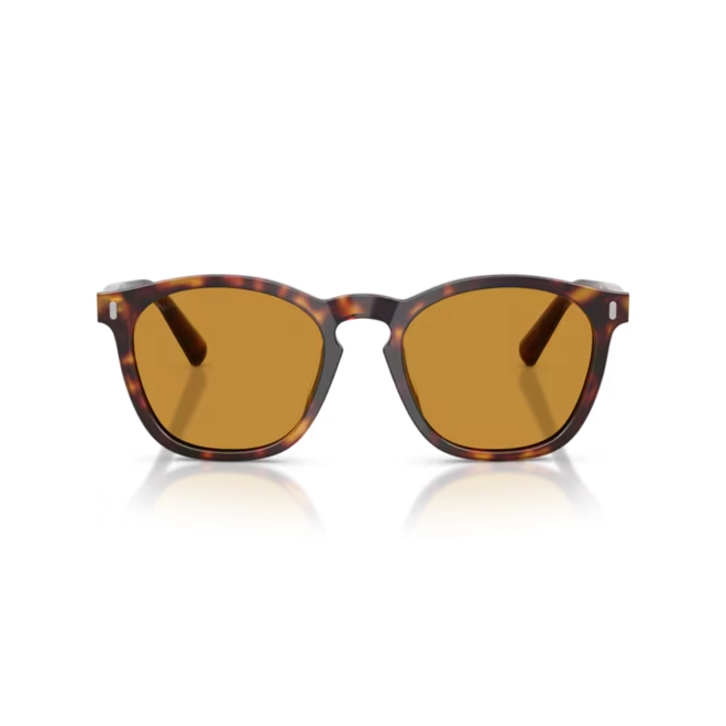 Óculos de Sol Persol 0PO3413S 24/53 52 Acetato Marrom Mesclado com lentes na cor Marrom 2