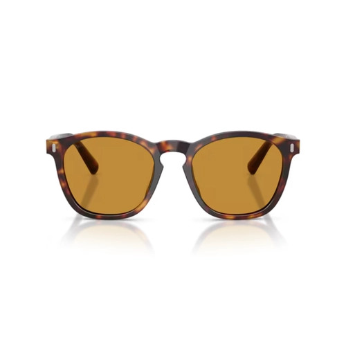 Óculos de Sol Persol 0PO3413S 24/53 52 Acetato Marrom Mesclado com lentes na cor Marrom