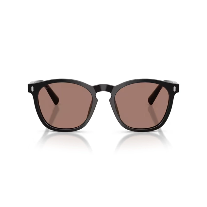 Óculos de Sol Persol 0PO3413S 95/B3 52 Acetato Preto com lentes na cor Marrom 2