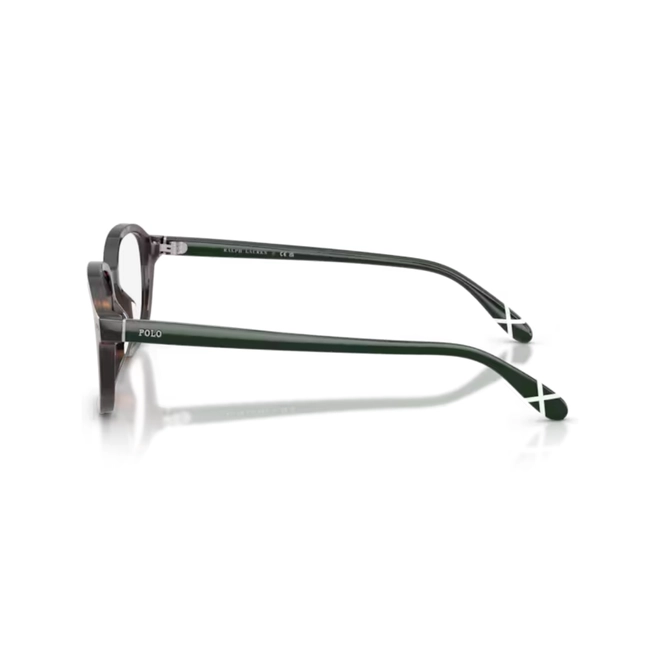 Óculos de Grau Polo Ralph Lauren 0PH2322U 5003 53 Acetato Marrom Mesclado 3