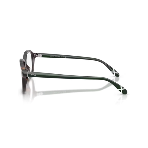 Óculos de Grau Polo Ralph Lauren 0PH2322U 5003 53 Acetato Marrom Mesclado