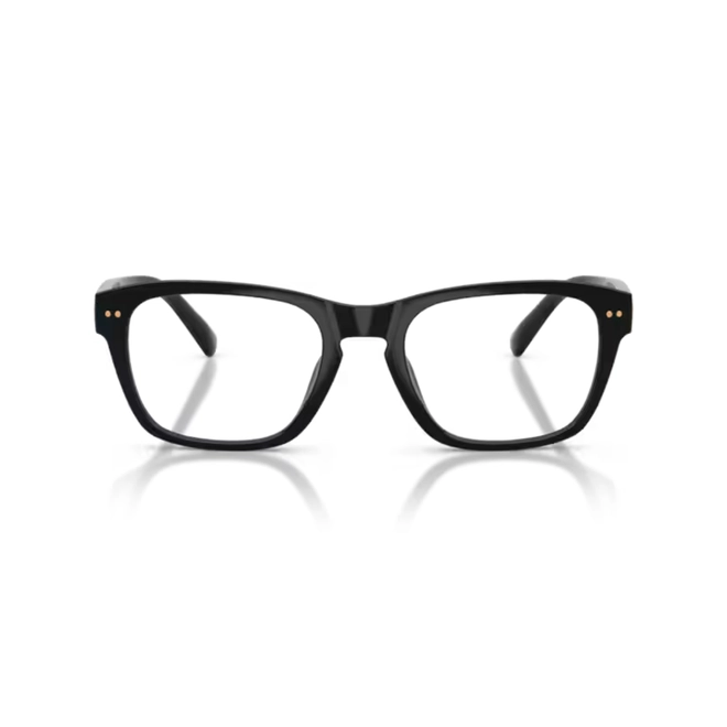 Óculos de Grau Polo Ralph Lauren 0PH4254U 50018753 Acetato Preto com Clip-On na cor Cinza e Marrom 3