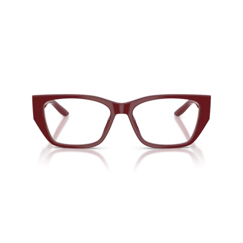 Óculos de Grau Prada 0PR D20V 23L1O155 Acetato Vermelho