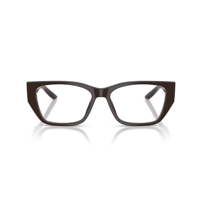 Óculos de Grau Prada 0PR D20V 27I1O155 Acetato Marrom Escuro 2