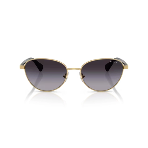 Óculos de Sol Ralph 0RA4150 90048G55 Metal Dourado com lentes na cor Cinza Degradê