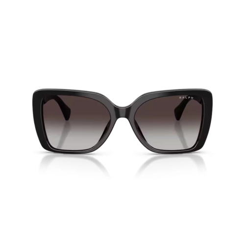 Óculos de Sol Ralph 0RA5356U 50018G55 Acetato Preto com lentes na cor Cinza Degradê