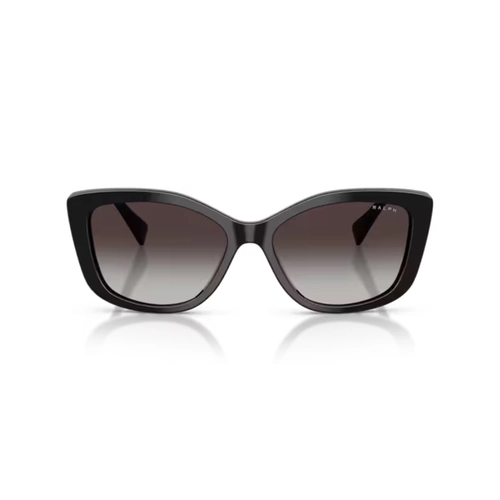 Óculos de Sol Ralph 0RA5358U 50018G56 Acetato Preto com lentes na cor Cinza Degradê