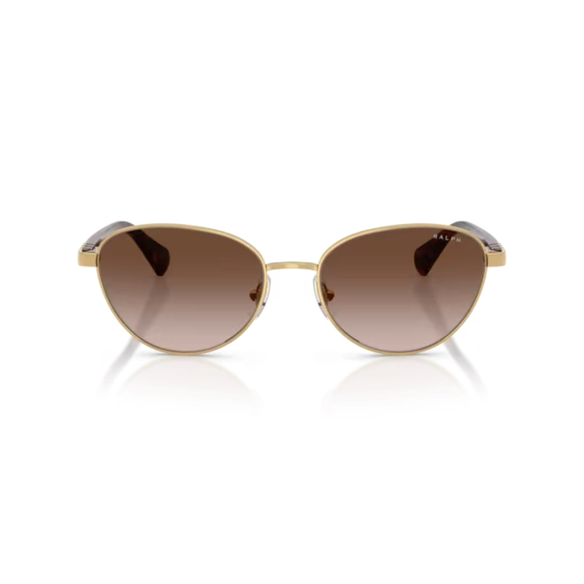 Óculos de Sol Ralph 0RA4150 90041355 Metal Dourado com lentes na cor Marrom Degradê 2