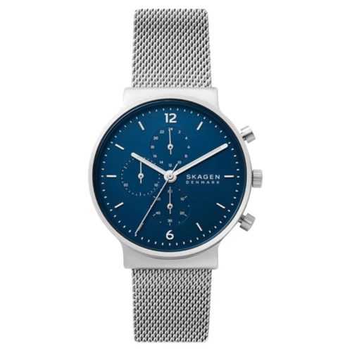 Relógio Skagen Ancher Cronógrafo - SKW6764B1 D2SX Azul