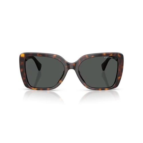 Óculos de Sol Ralph 0RA5356U 50038755 Acetato Marrom Mesclado com lentes na cor Cinza
