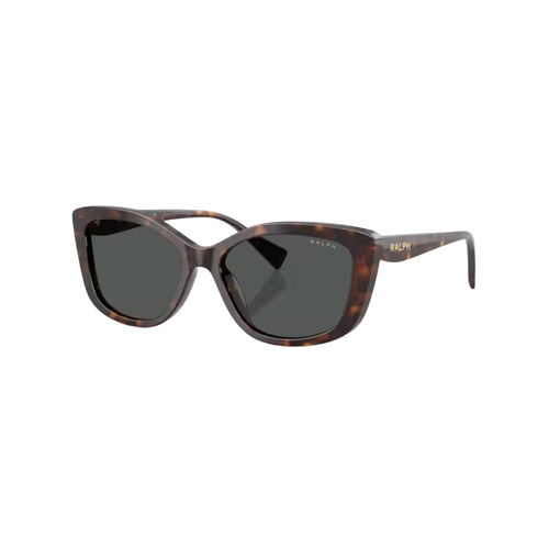 Óculos de Sol Ralph 0RA5358U 50038756 Acetato Marrom Mesclado com lentes na cor Cinza