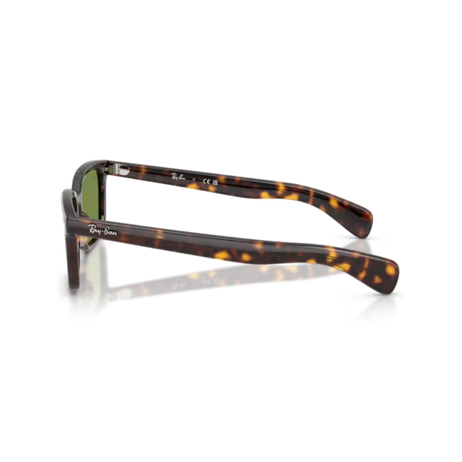 Óculos de Sol Ray-Ban Brunel 0RB2234 902/4E56 Propionato Marrom Mesclado com lentes na cor Verde 4