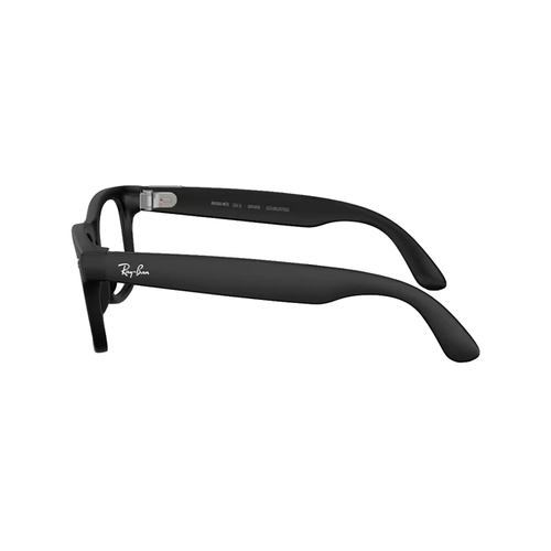 Óculos de Sol Ray-Ban Meta Wayfarer Gen 3 0RW4011 601S1M53 Acetato Preto com lentes na cor Verde Fotocromático