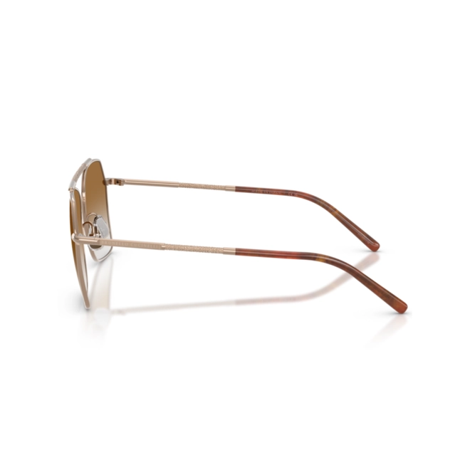 Óculos de Sol Brunello Cucinelli 0BC2023ST 5036GQ55 Titânio Rose com lentes na cor Marrom 4