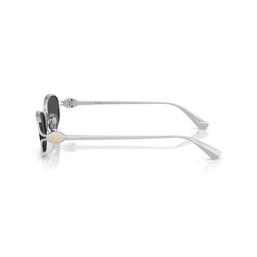 Óculos de Sol Burberry 0BE3177 10058753 Metal Cinza com lentes na cor Cinza Escuro
