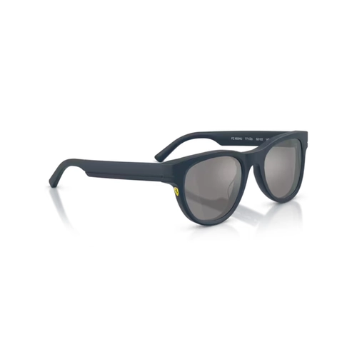 Óculos de Sol Scuderia Ferrari 0FZ6034U 771/Z352 Acetato Azul com lentes na cor Prata Polarizado