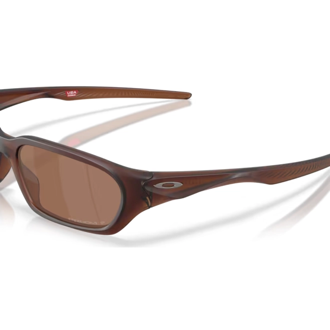 Óculos de Sol Oakley 0OO9530 95300658 Acetato Marrom com lentes na cor Marrom Prizm Polarizado 4
