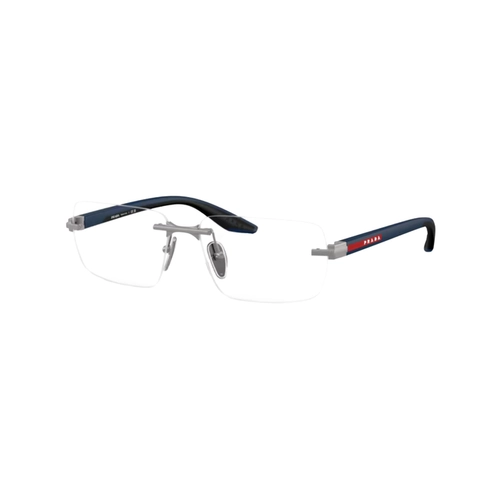 Óculos de Grau Prada Linea Rossa 0PS 58TV 7CQ1O159 Metal Cinza