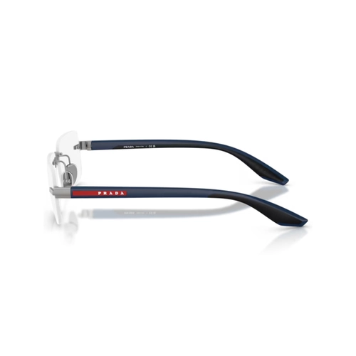 Óculos de Grau Prada Linea Rossa 0PS 58TV 7CQ1O159 Metal Cinza