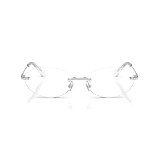 Óculos de Grau Swarovski 0SK1040 4001 56 Metal Prateado 2