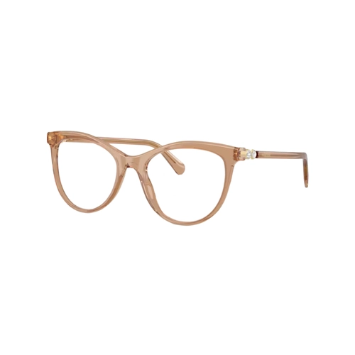 Óculos de Grau Swarovski 0SK2064 1124 53 Acetato Bege Transparente