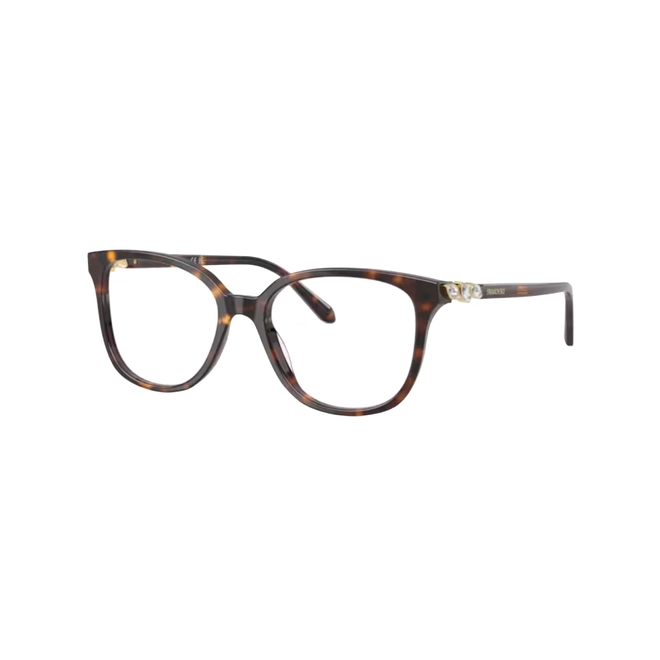 Óculos de Grau Swarovski 0SK2069 1002 53 Acetato Marrom Mesclado 1