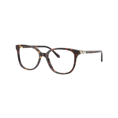 Óculos de Grau Swarovski 0SK2069 1002 53 Acetato Marrom Mesclado