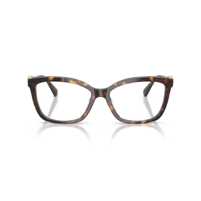 Óculos de Grau Swarovski 0SK2072U 1002 55 Acetato Marrom Mesclado 2