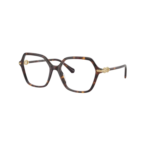 Óculos de Grau Swarovski 0SK2075 1002 56 Acetato Marrom Mesclado