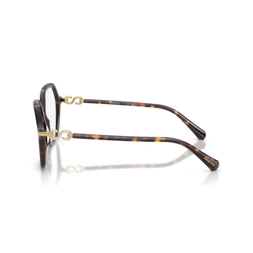 Óculos de Grau Swarovski 0SK2075 1002 56 Acetato Marrom Mesclado