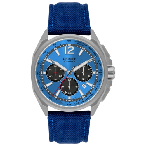 Relógio Orient ST Elite Land Cronógrafo - MBSCC075 D2DX Azul
