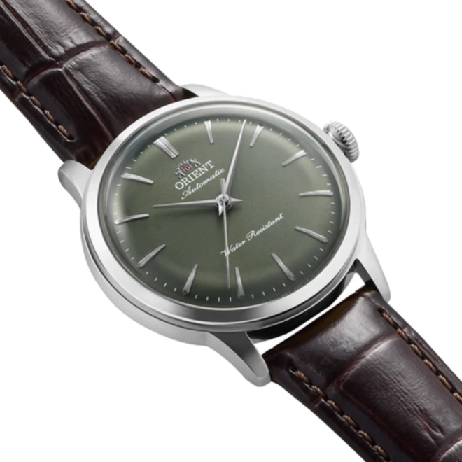 Relógio Orient Bambino Classic & Simple Style 36 - RA BB0102E30B E1NX Verde 2