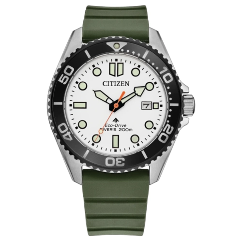 Relógio Citizen Promaster Dive Eco-Drive - BN0265 00AN Branco