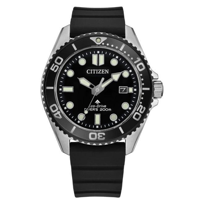 Relógio Citizen Promaster Dive Eco-Drive - BN0266 07EN Preto 1