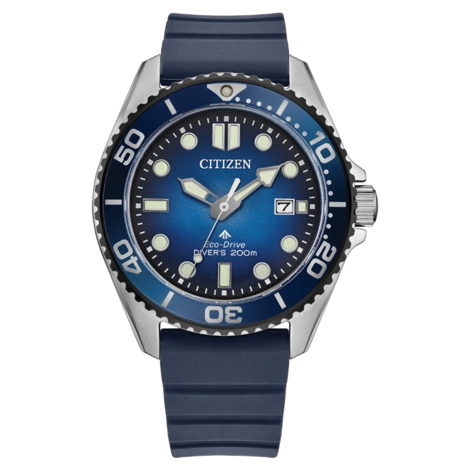 Relógio Citizen Promaster Dive Eco-Drive - BN0267 04LN Azul 1