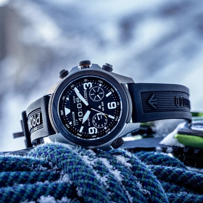 Relógio Citizen Promaster Land Eco-Drive - JV1007 07EN Preto 2