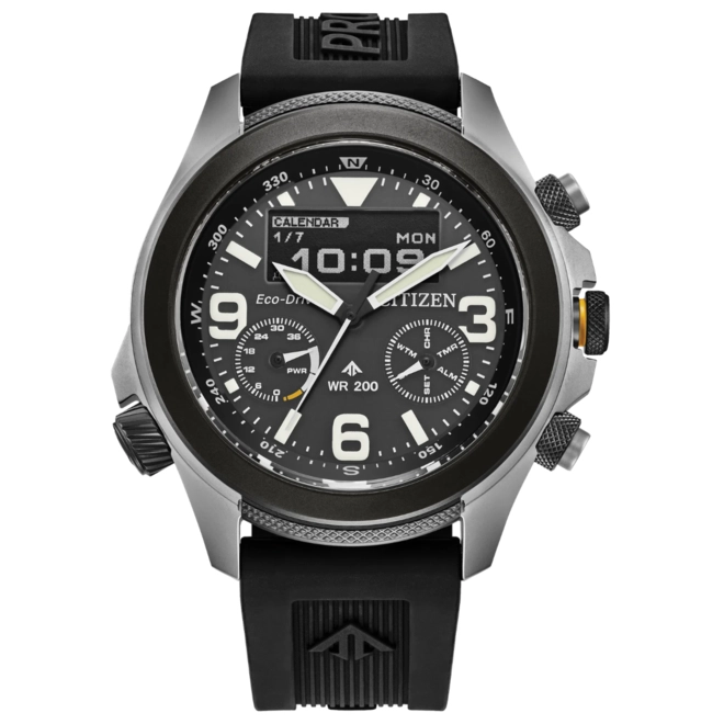 Relógio Citizen Promaster Land Eco-Drive - JV1007 07EN Preto 1